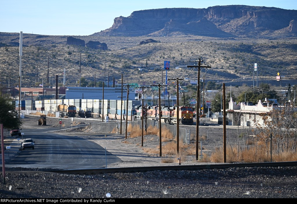 BNSF 7696 East